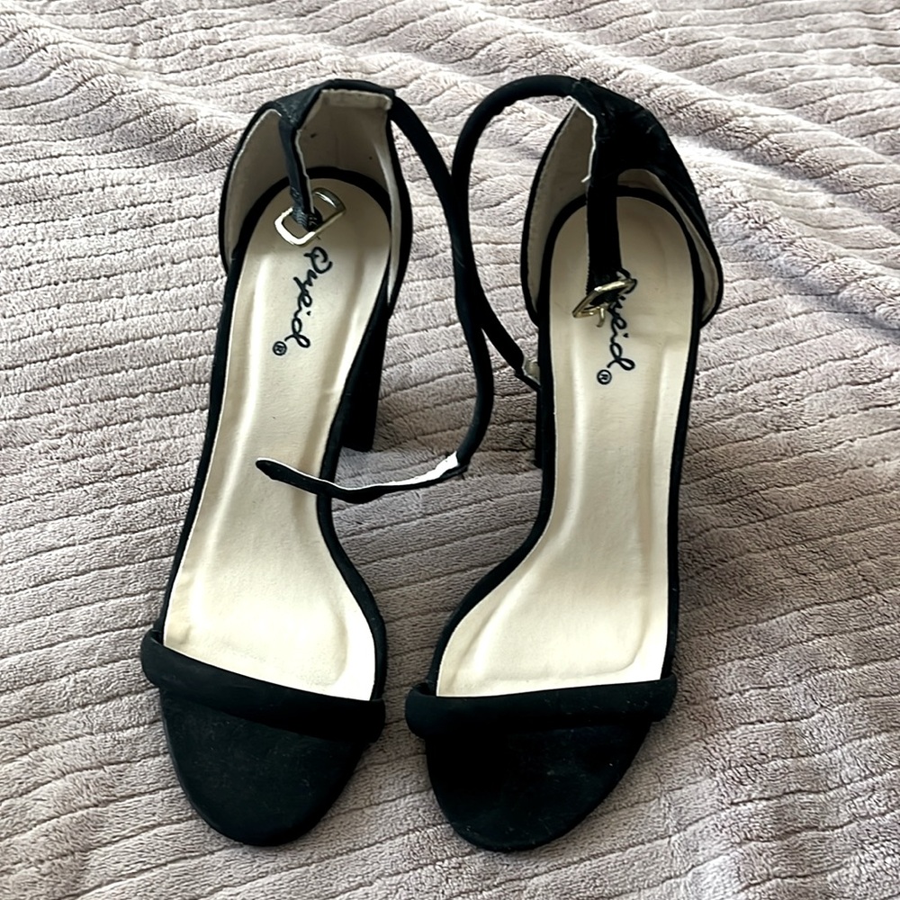 Black heels